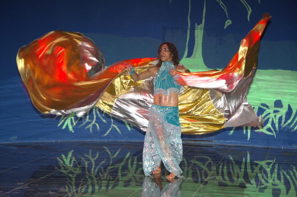 Golden Sunset Hotel&Spa كمر المظهر الخارجي الصورة A belly dancer with veils